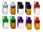 Preview: 1 Pill Case/Quick Hit Transportfläschchen, Travel Size "Colours"